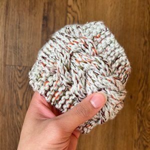 Cream Knitted Headband